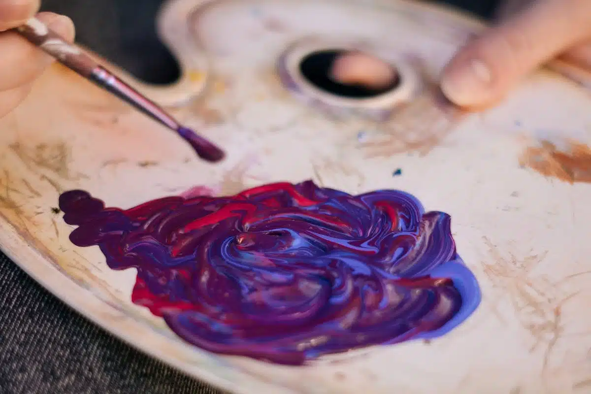 palette peinture