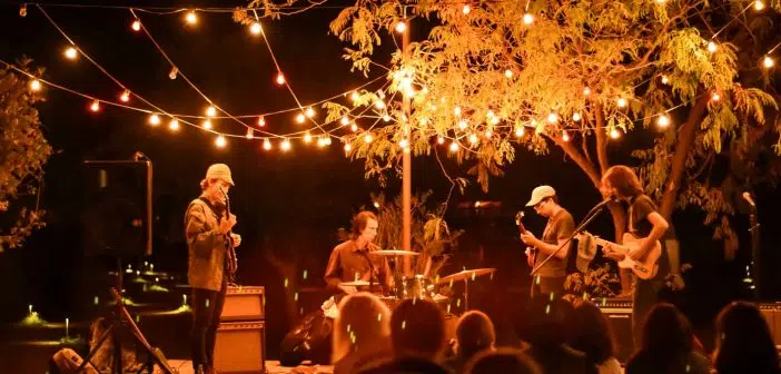 Soirée avec un groupe de musique