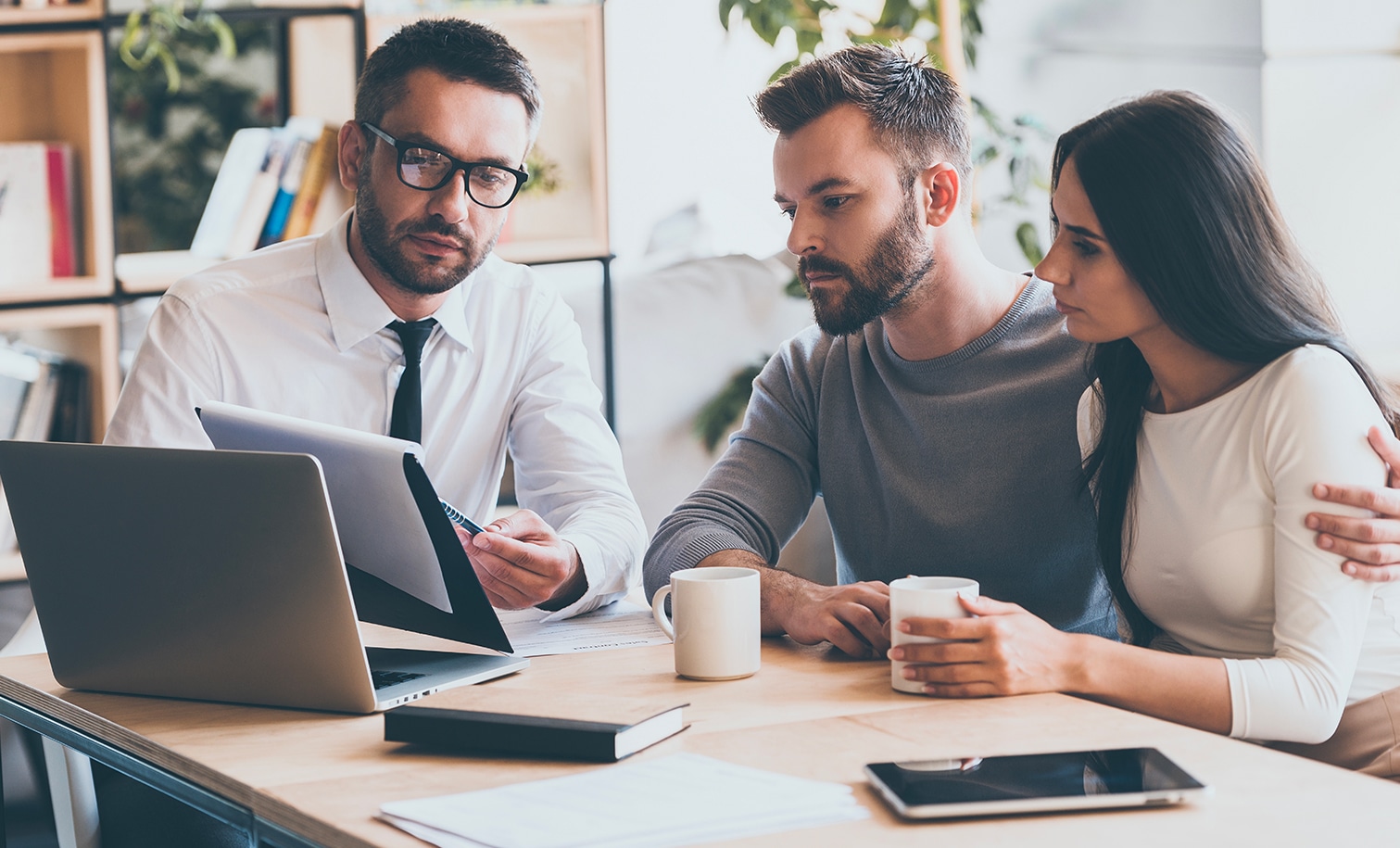 avec un consultant en gestion de patrimoine