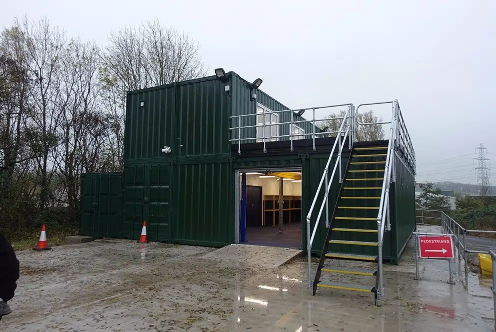 bureau en container