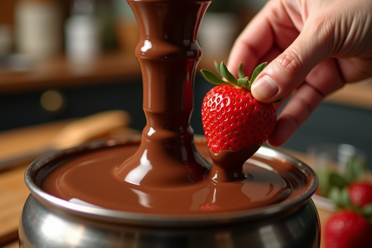 chocolat fondue