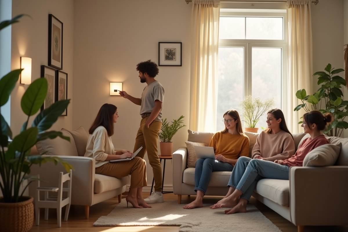 électricité colocation